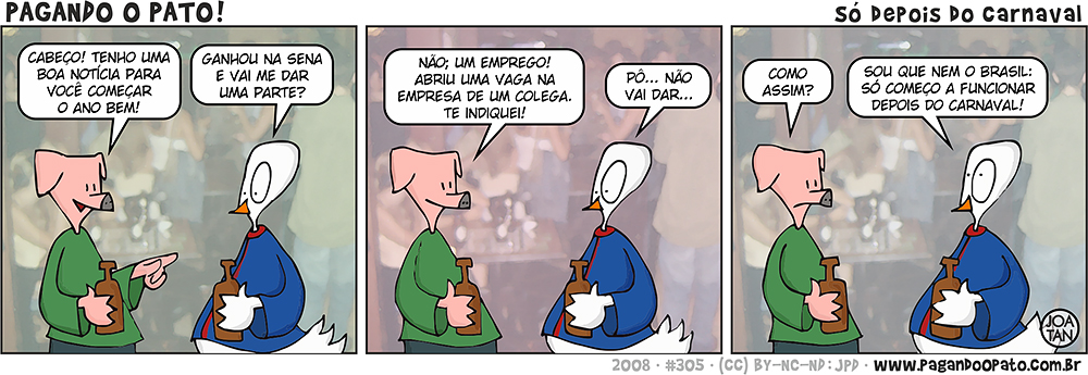 S depois do carnaval